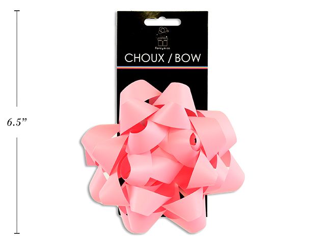 CHOUX ÉTOILE ROSE MAT 5 PO (SV)