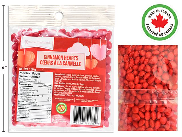 COEUR CANELLES 150 GR (SV)