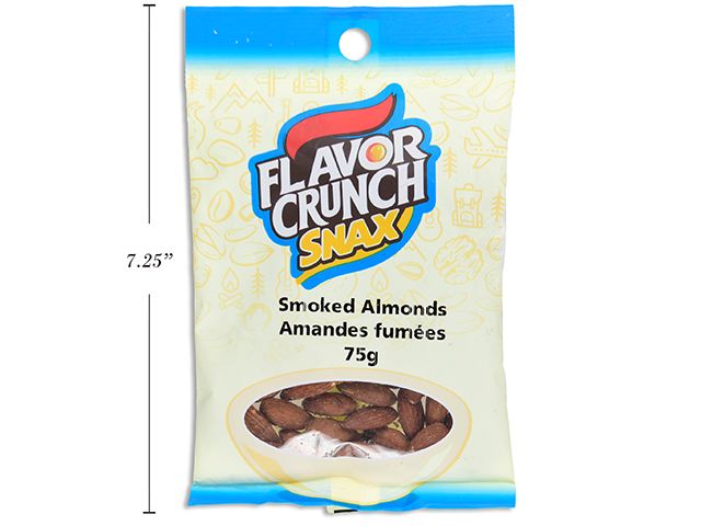 FLAVOR CRUNCH SNAX AMANDES FUMÉES 75 GR
