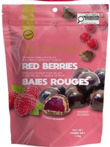 BAIE ENROBÉ DE CHOCOLAT NOIR 170 GR