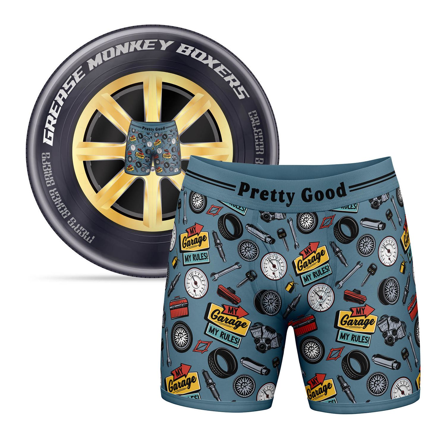 (ML)CALEÇON BOXER GARAGE