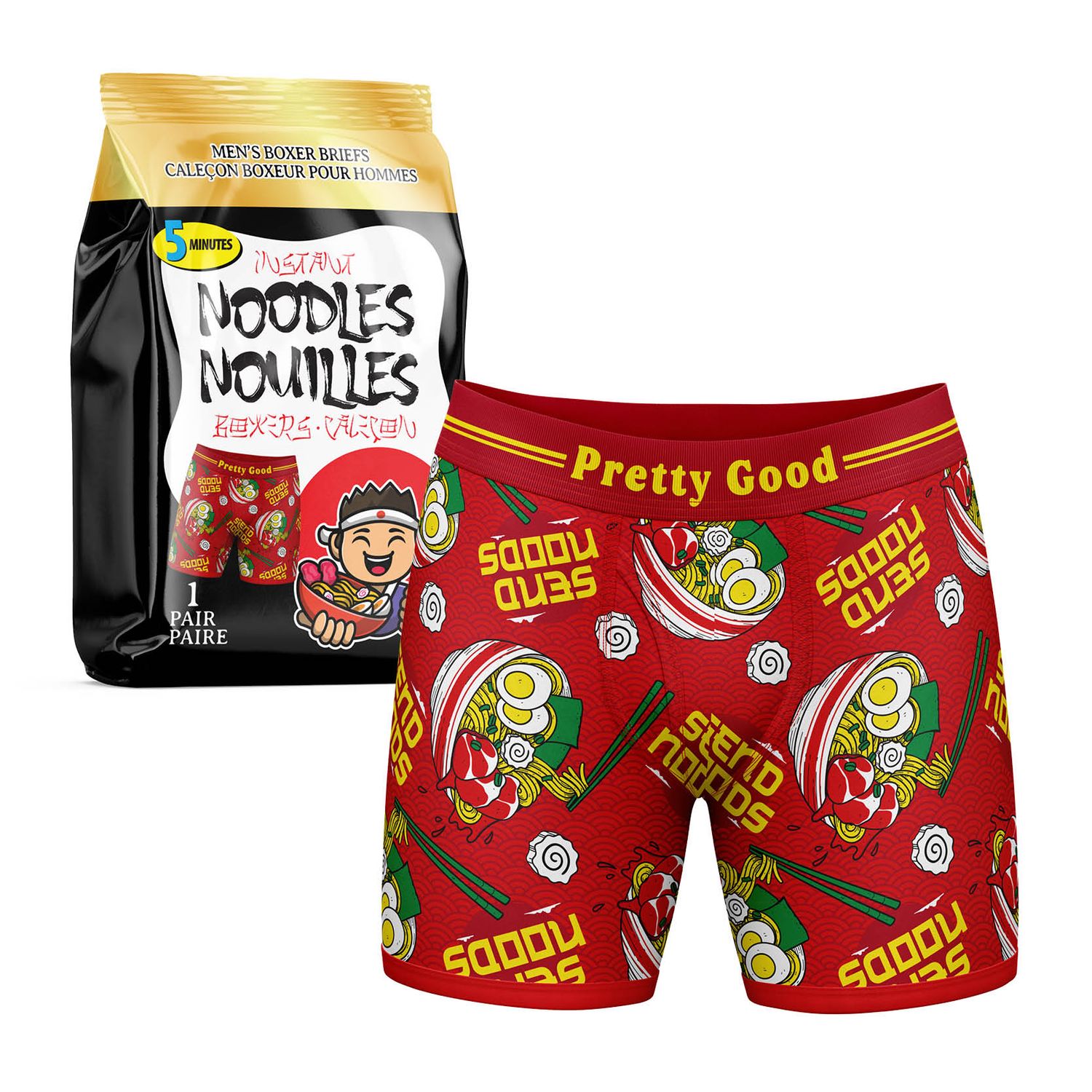 (ML)CALEÇON BOXER NOUILLES