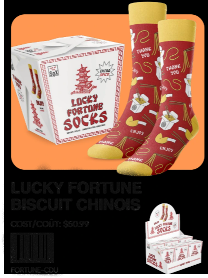 (ML)PRESENTOIR CHAUSSETTES BISCUIT DE FORTUNE