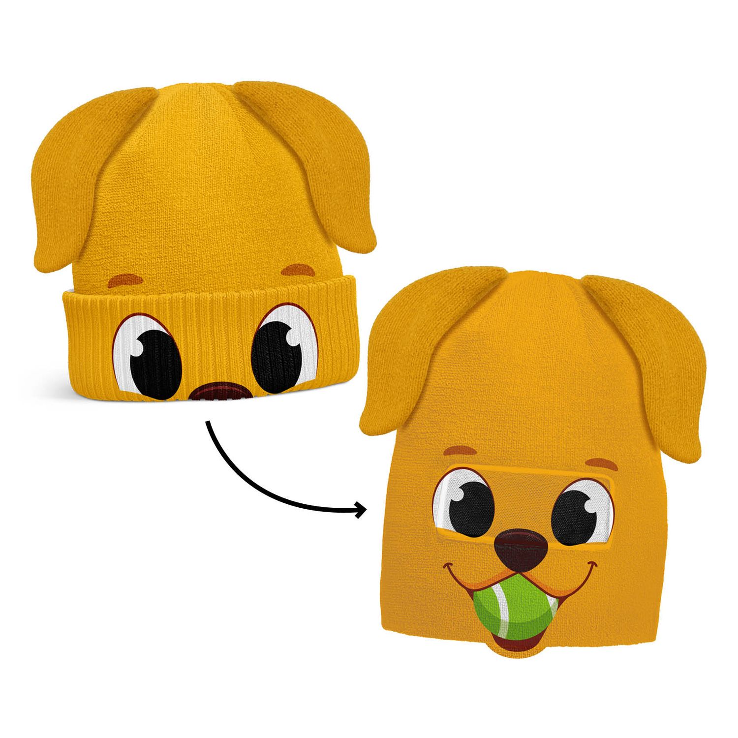 (ML)TUQUES TRANSFORMABLES CHIEN