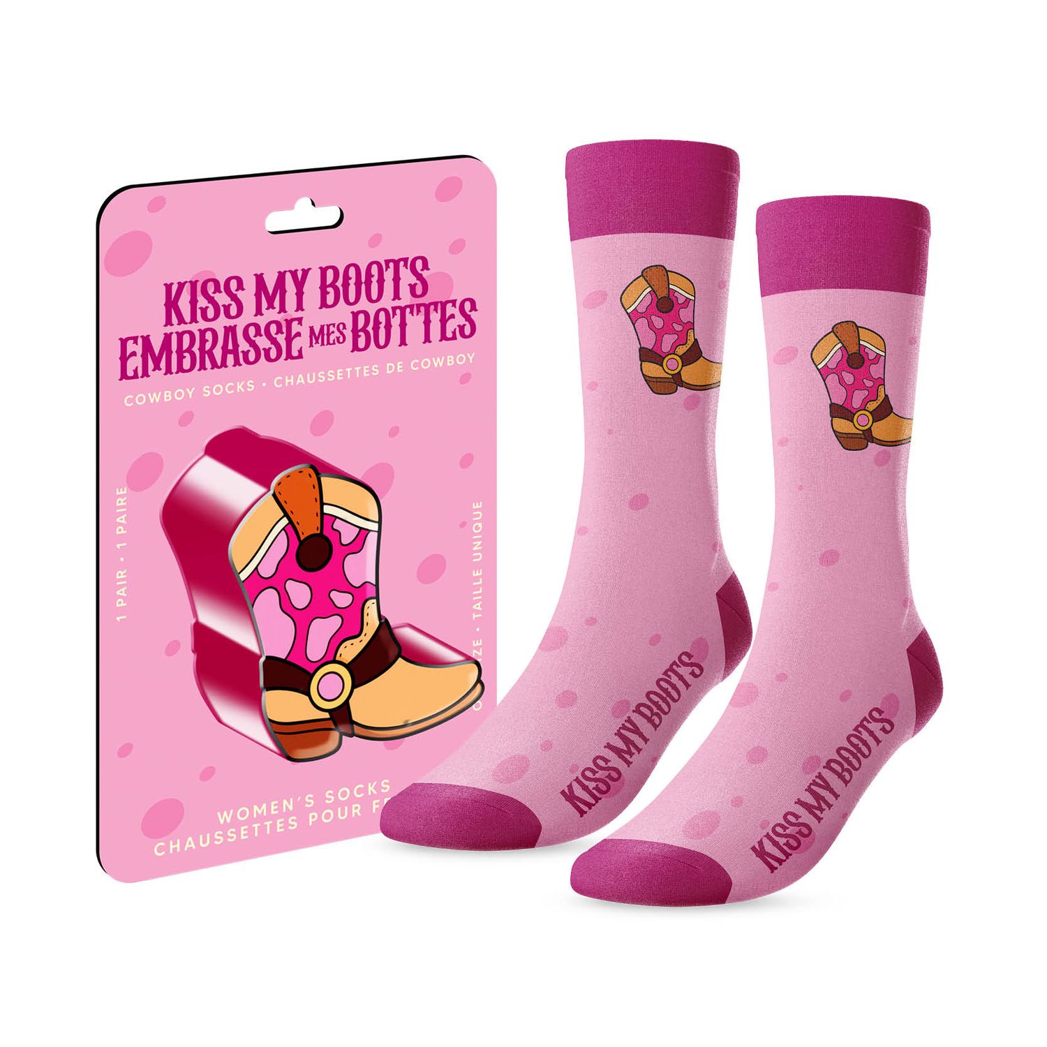(ML)CHAUSSETTES EMBRASSE MES BOTTES