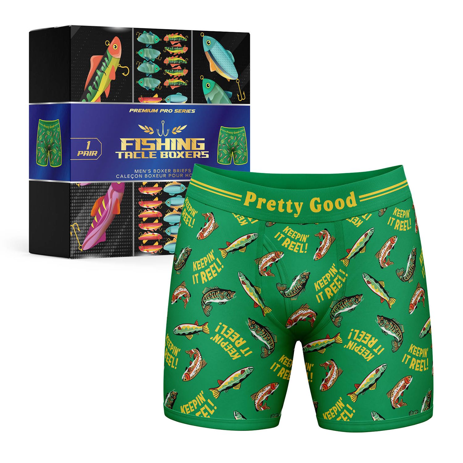(ML)CALEÇON BOXER  PECHE