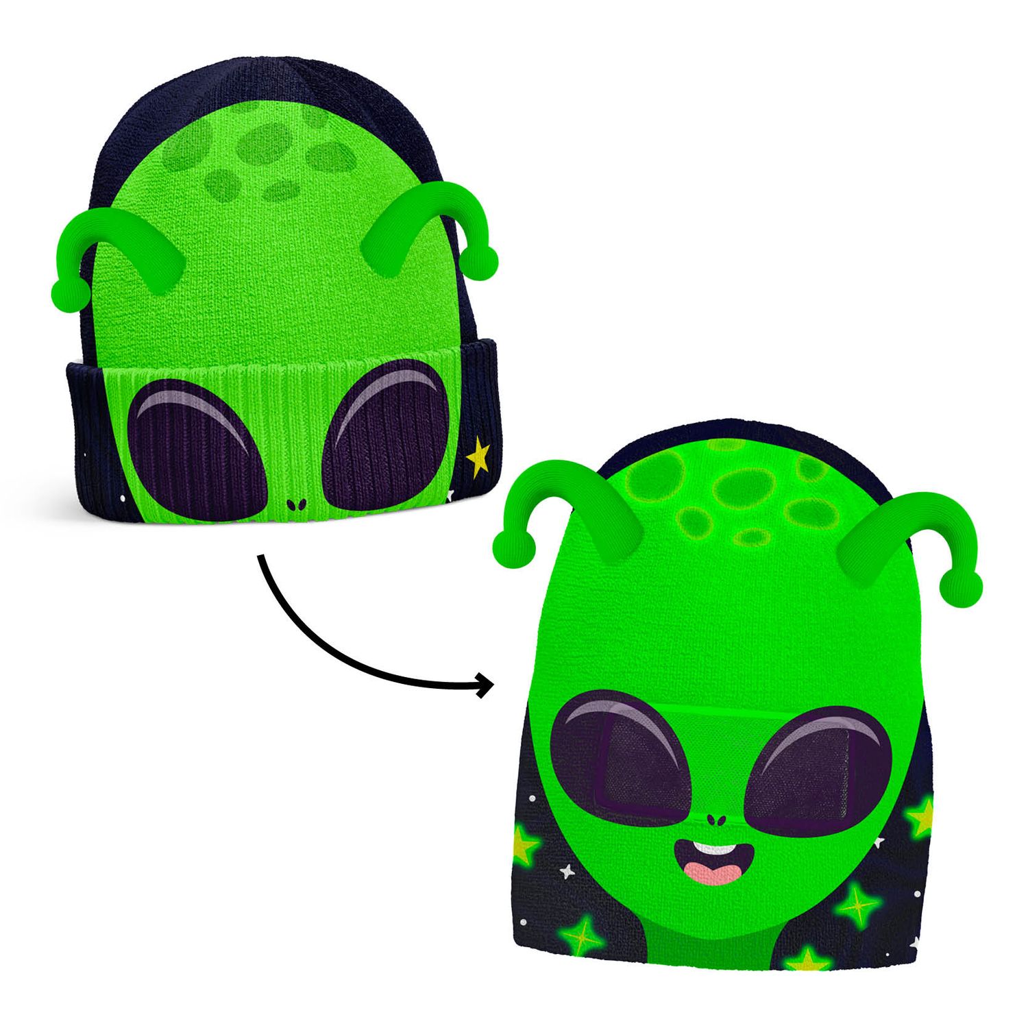 (ML)TUQUES TRANSFORMABLES ALIEN