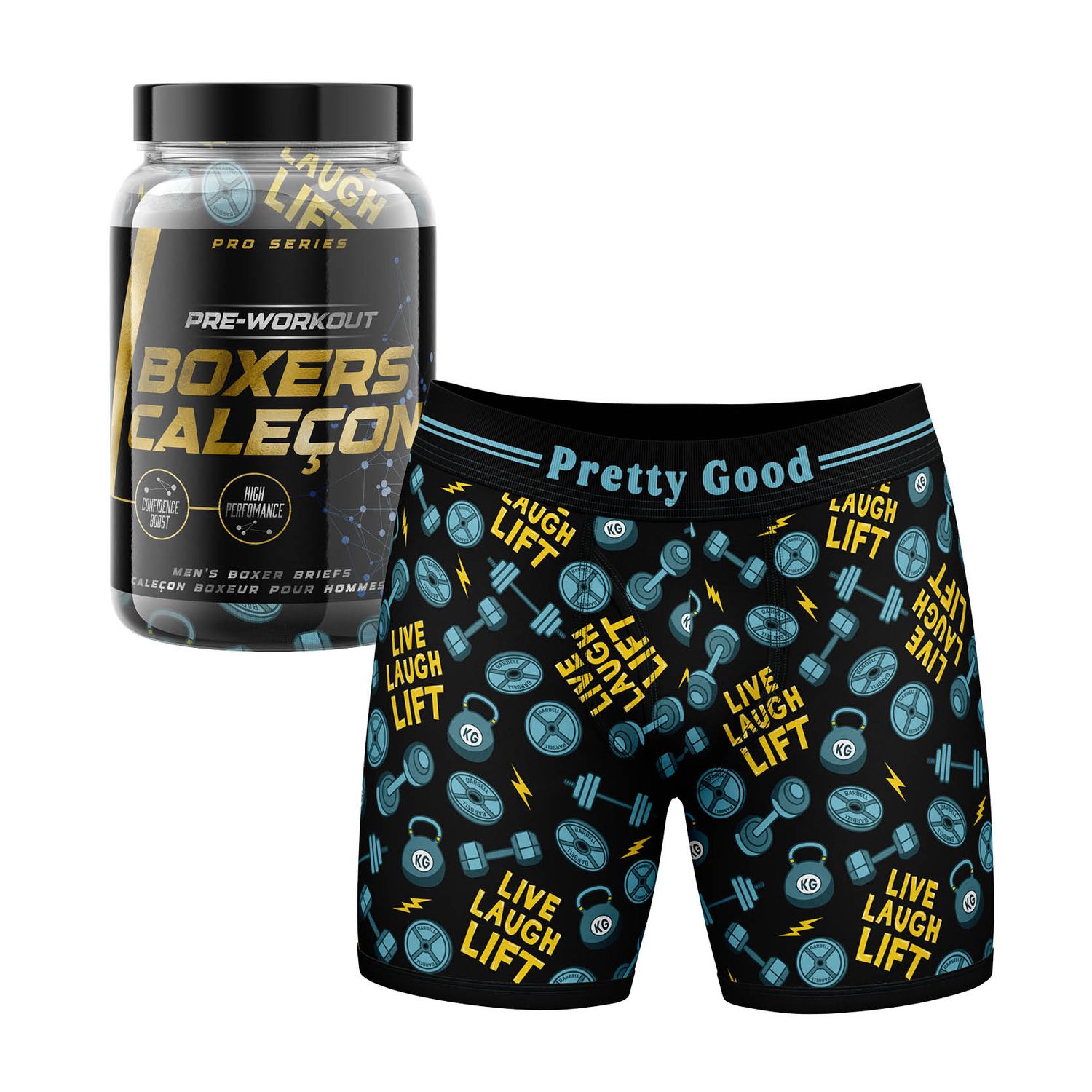 (ML)CALEÇON BOXER WORKOUT