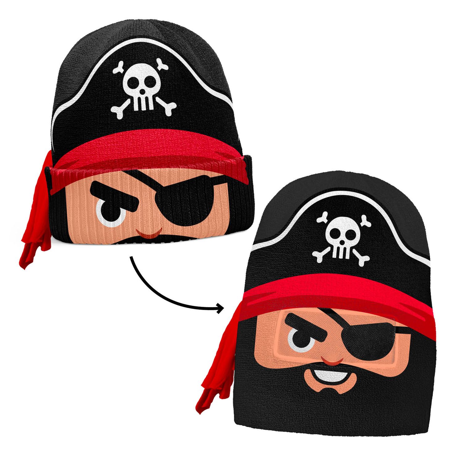 (ML)TUQUES TRANSFORMABLES PIRATE