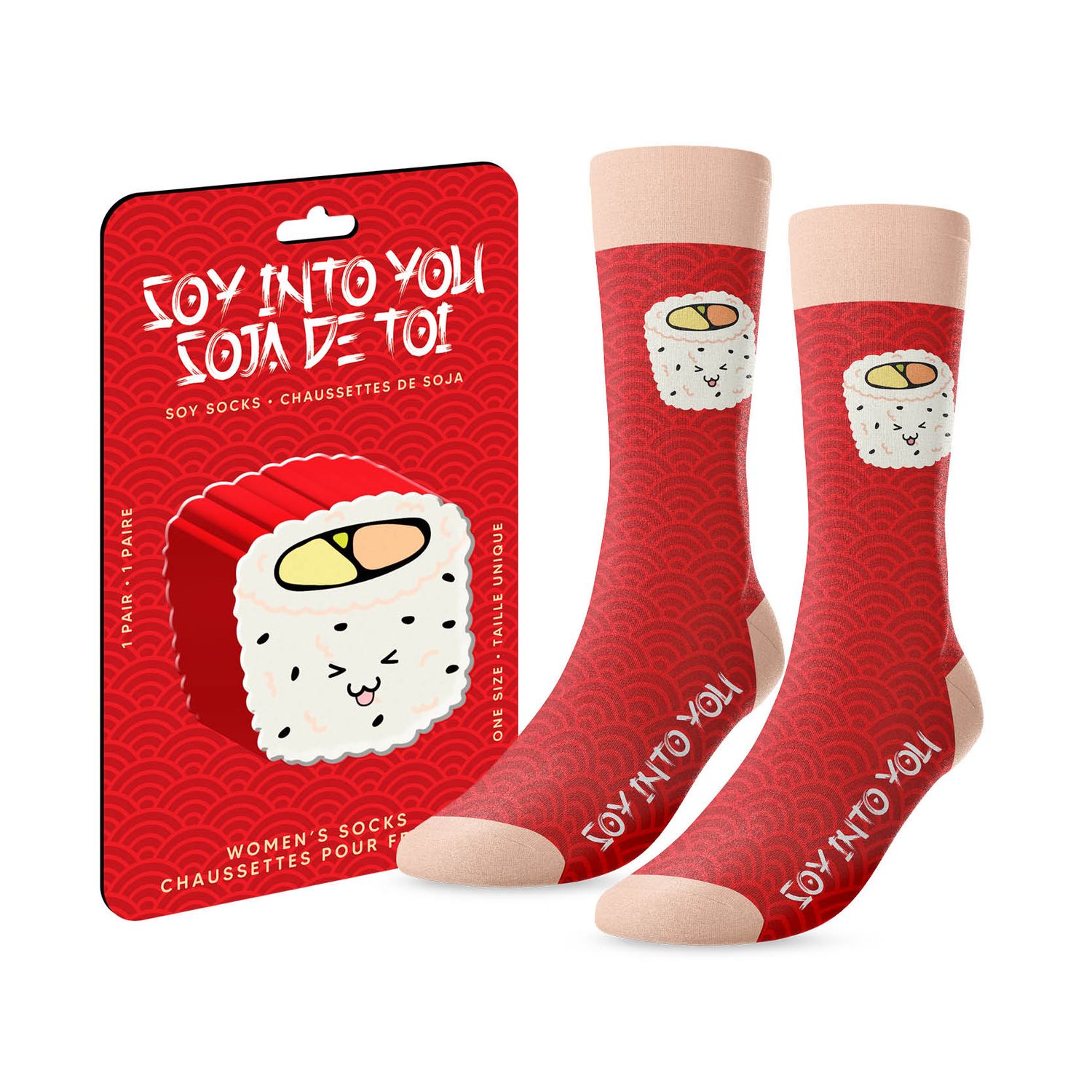 (ML)CHAUSSETTES DE SUSHI