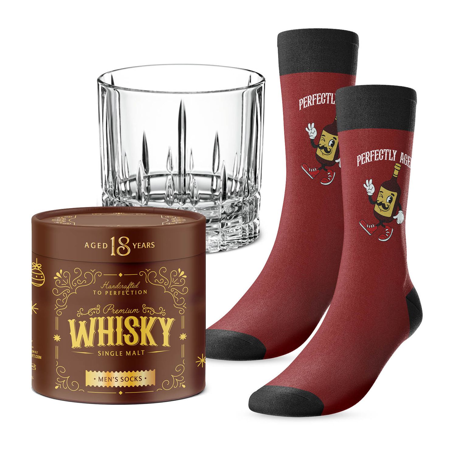 (ML)ENSEMBLE CADEAU CHAUSSETTES DE WHISKY