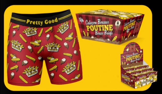 (ML)PRESENTOIR DE BOXER POUTINE