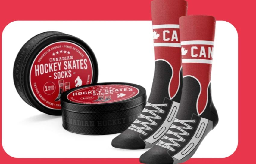 (ML)PRESENTOIR CHAUSSETTES PATIN DE HOCKEY
