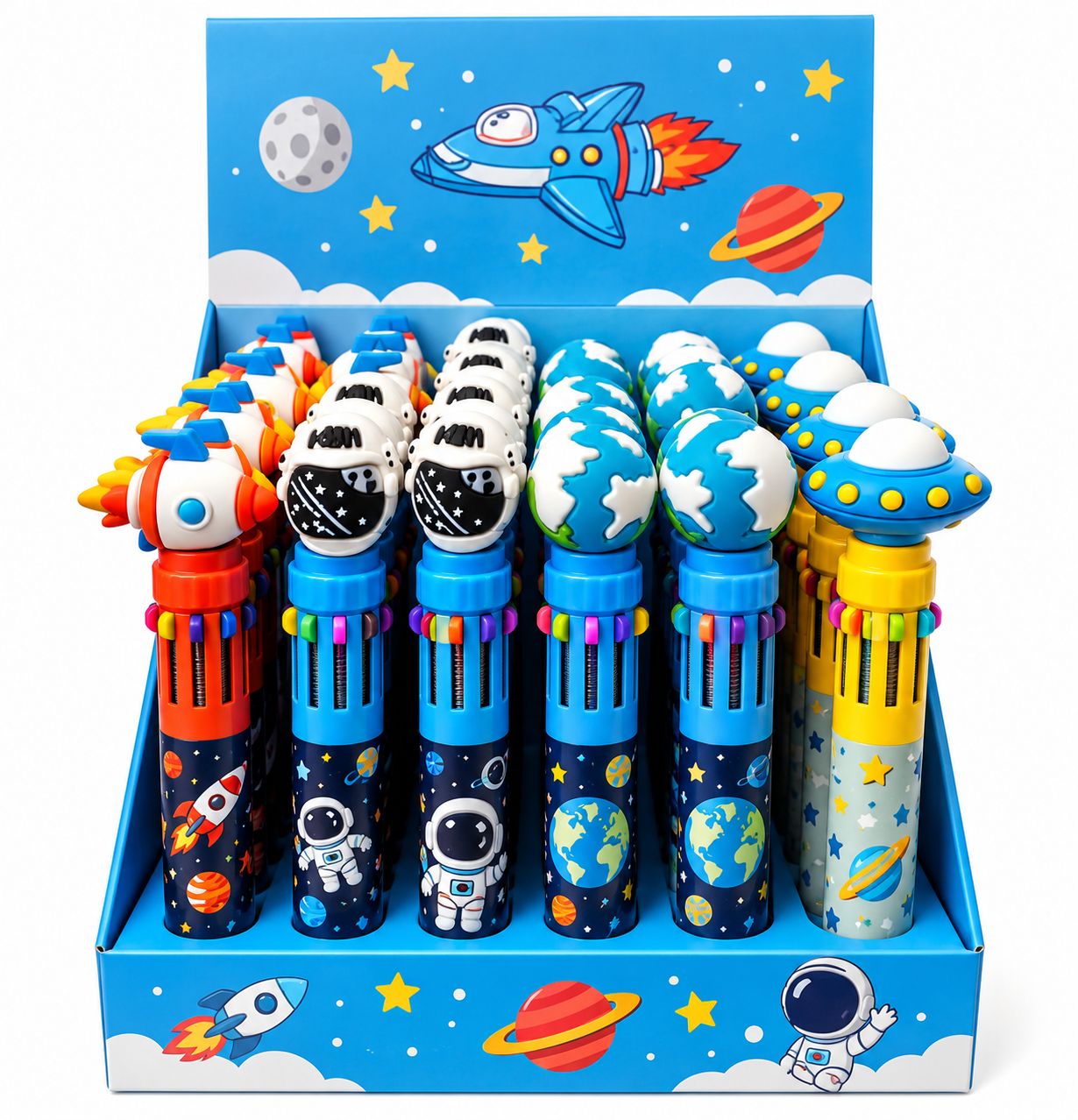 PRESENTOIR ESPACE MULTICOULEUR (36 MCX) (12 COULEUR )
