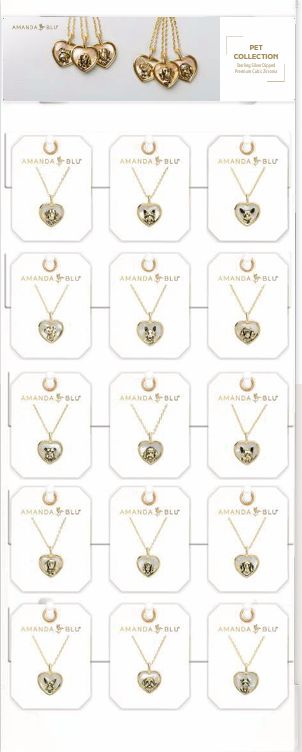PANNEAU COTÉ 3 COLLIER ANIMAUX NACRÉ