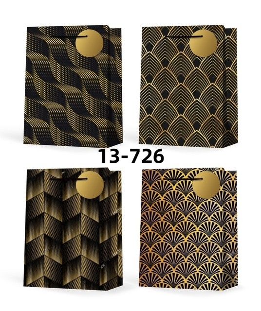 GRANDS SACS CADEAUX NOIR/NOIR (C6-9)