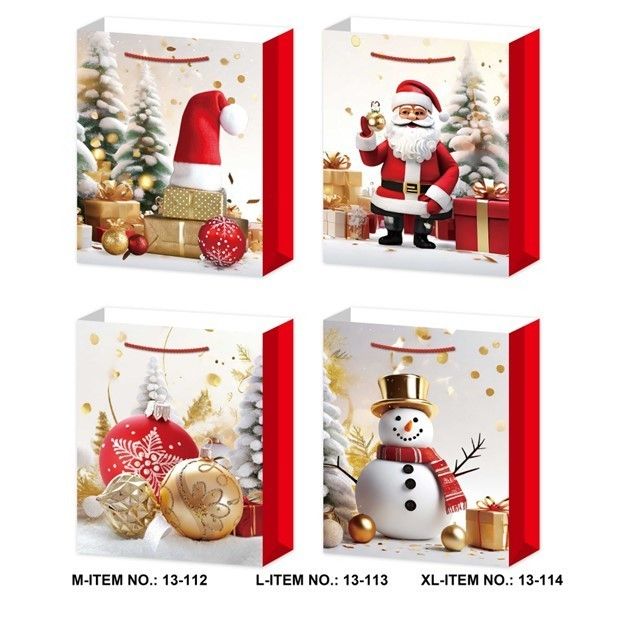 SAC CADEAU DE NOËL HIVER MOYEN(XM)