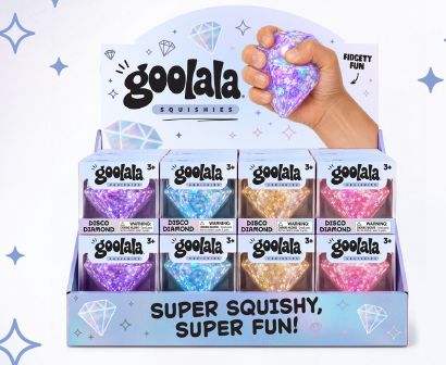 (CGC)GOOLALA PRÉSENTOIR SQUISHY DIAMANT DISCO 24 MCX (JANV 2027)