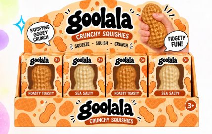 (CGC) GOOLALA PRÉSENTOIR SQUISHY ARACHIDE CROQUANTE 24 MCX (JANV2027)