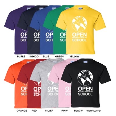Open School Cluster T-Shirts - ADULT SIZES