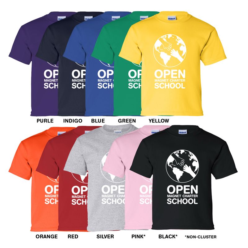 Adult Cluster Shirts: GREEN