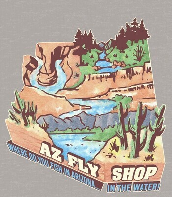 AZ Fly Shop In The Water T-Shirt