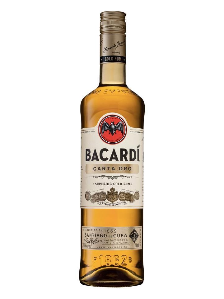 Bacardi Oro Rum 700mL