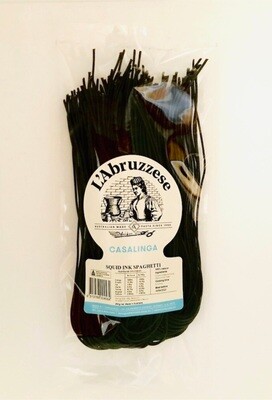 L'Abruzzese Gourmet Flavored Squid Ink Spaghetti 250g