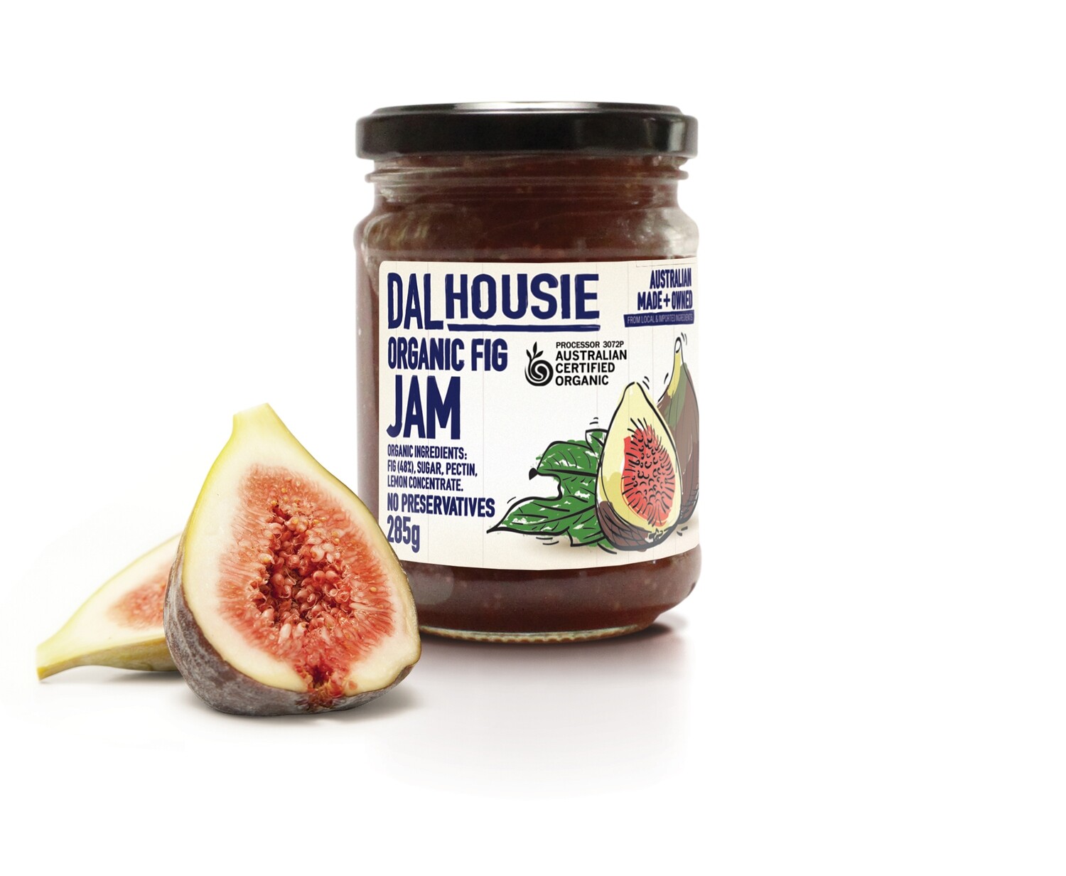 Dalhousie Organic Fig Jam 285g