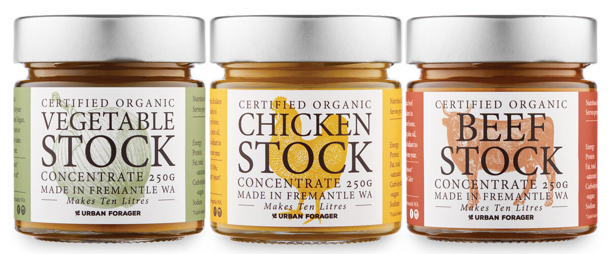 Urban Forager Organic Natural Vegetable Stock 250g