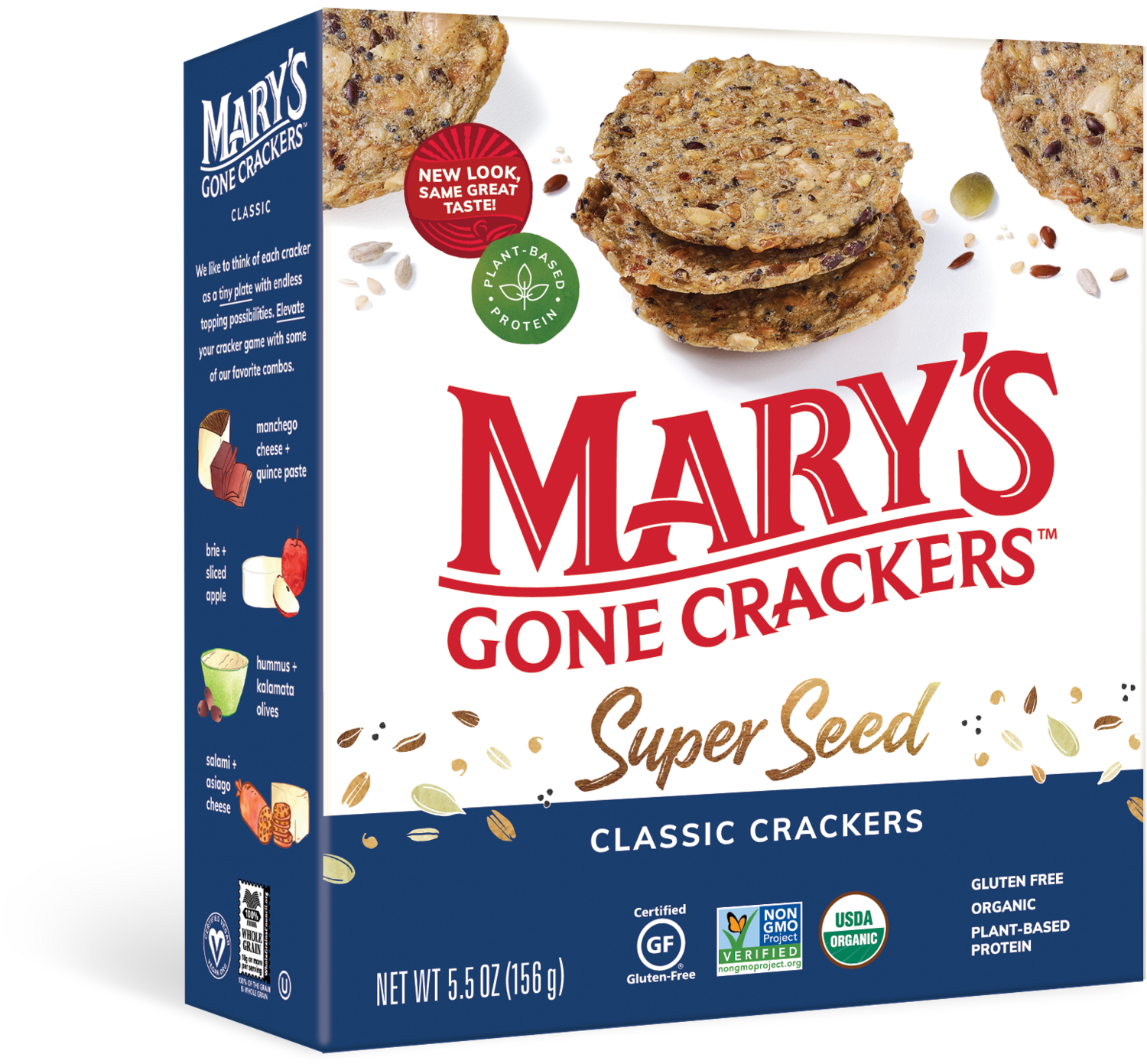 Mary&#39;s Gone Organic Super Seed Crackers 156g