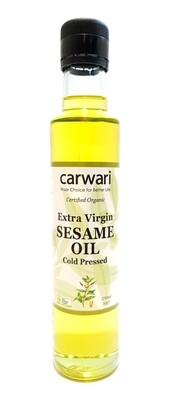 Carwari Organic Extra Virgin White Sesame Oil 250ml