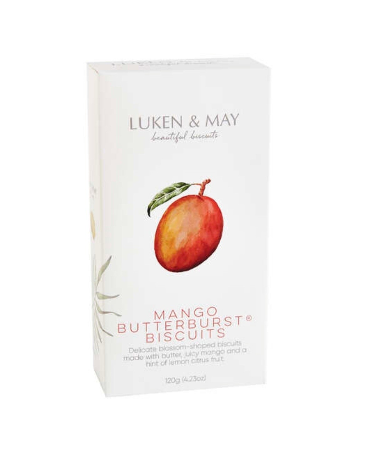 Luken & May Gift Box Mango Butterburst Biscuits 120g
