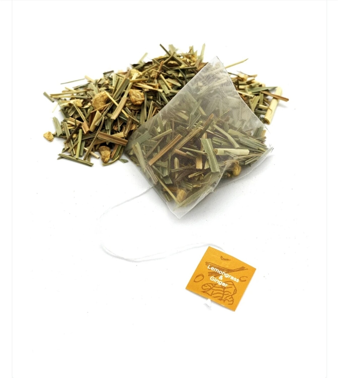 Organic T4U Organic Lemongrass and Ginger - 15 Pyramid Tea Bags