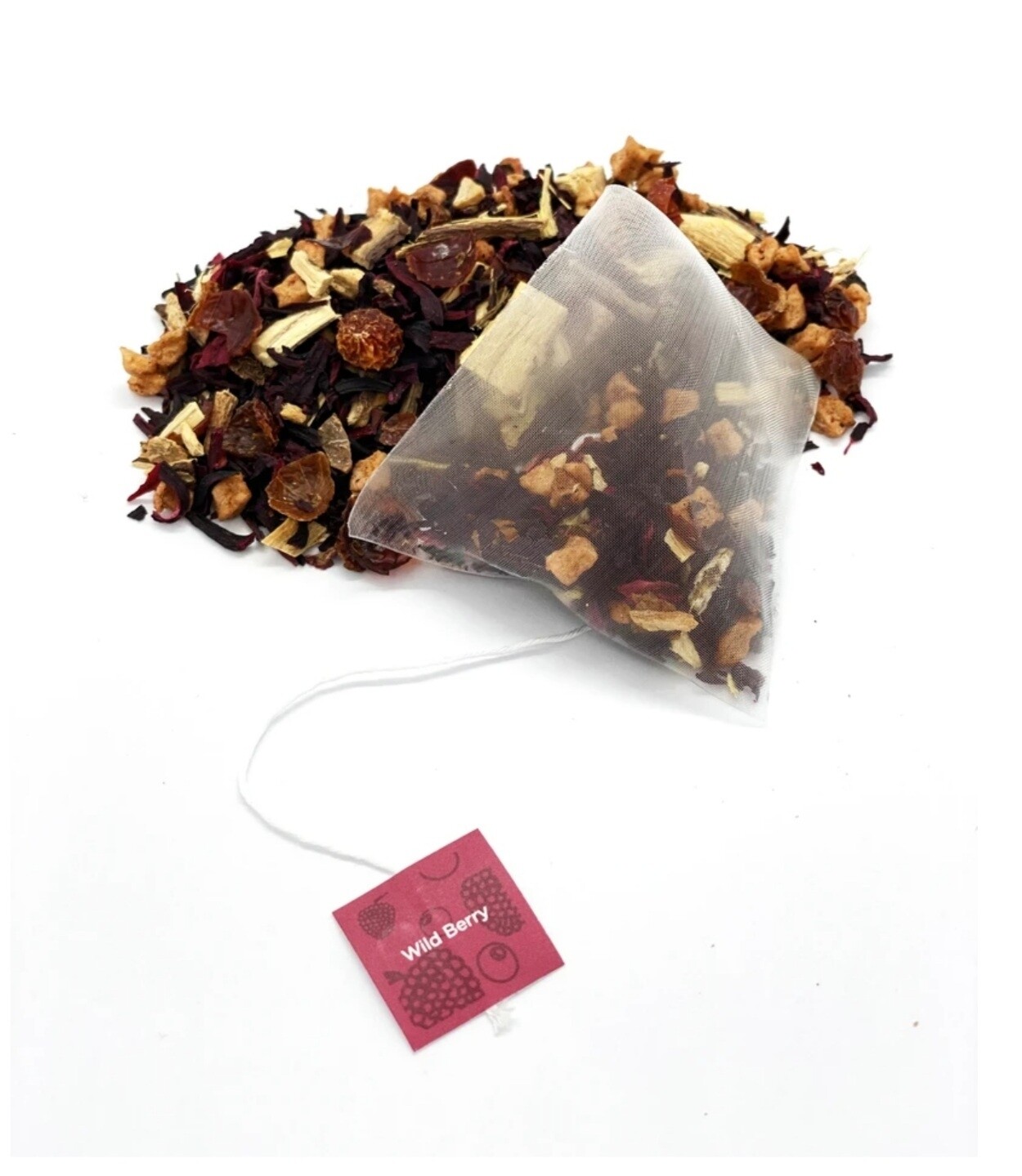 Organic T4U Organic Wild berry - 15 Pyramid Tea Bags