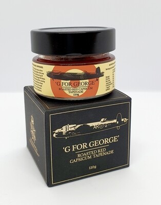 The Regimental Condiment Company &#39;G For George&#39; Red Capsicum Tapenade 110g