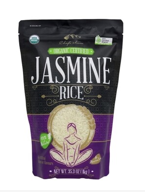 Chef's Choice Organic Jasmine Rice 1kg