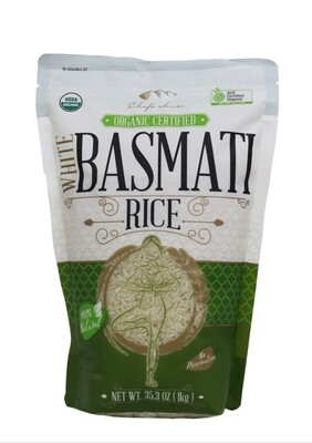 Chef's Choice Organic Basmati Rice 1kg