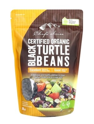Chef's Choice Organic Black Turtle Beans 500g