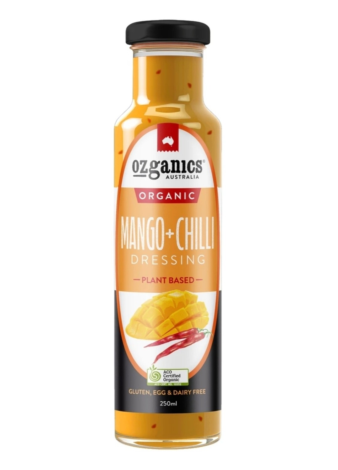 Ozganics Mango Chilli Dressing Organic 250ml