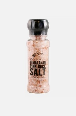 Chef&#39;s Choice Himalayan Pink Rock Salt with Grinder 200g