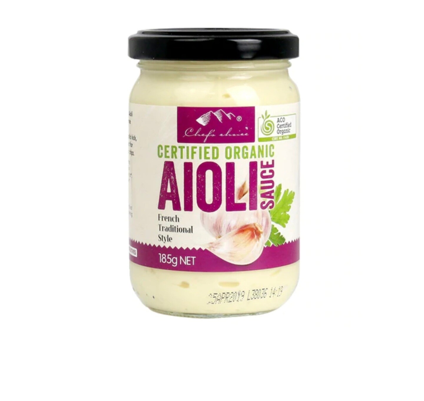Chef's Choice Organic Aioli Sauce 185g
