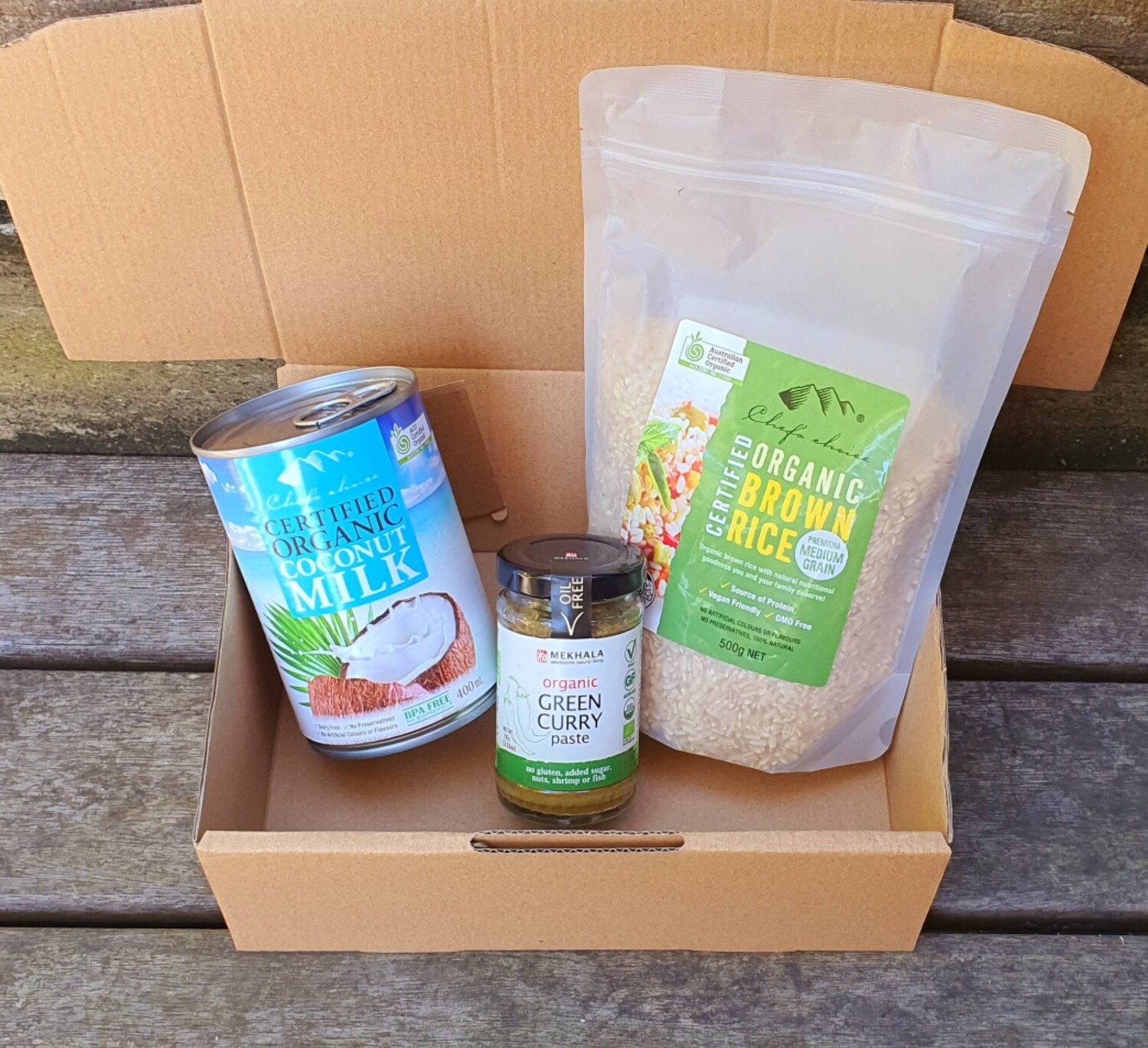 Healthy Organic Curry Dinner Box