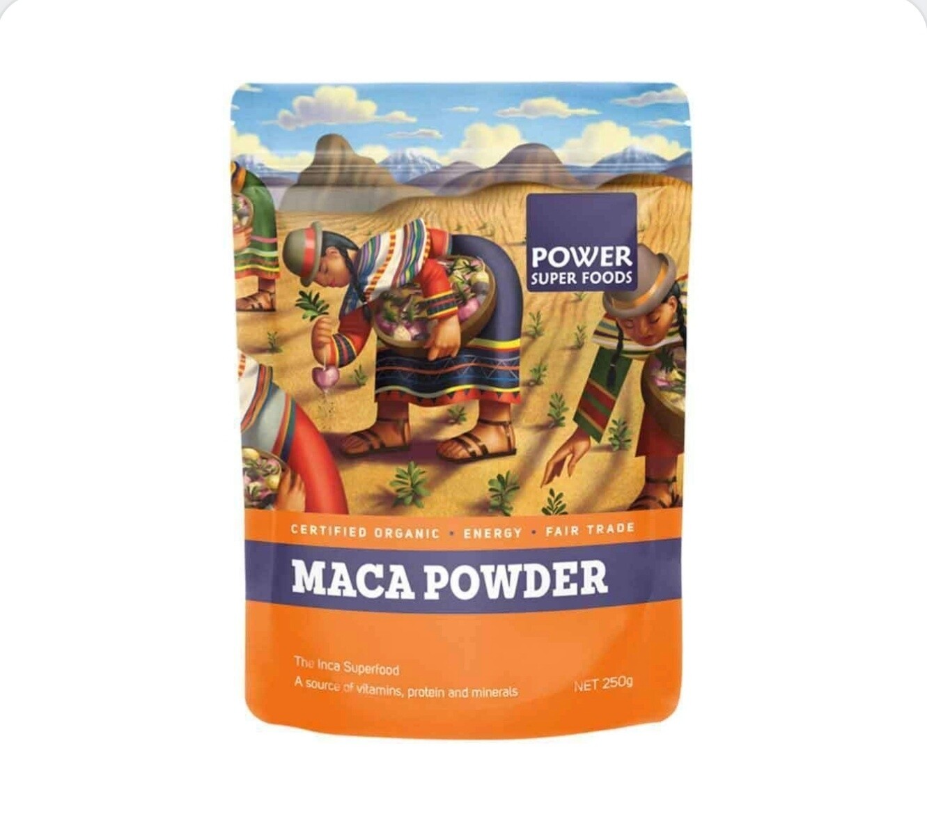 Power Super Foods Organic Maca Powder 250g
