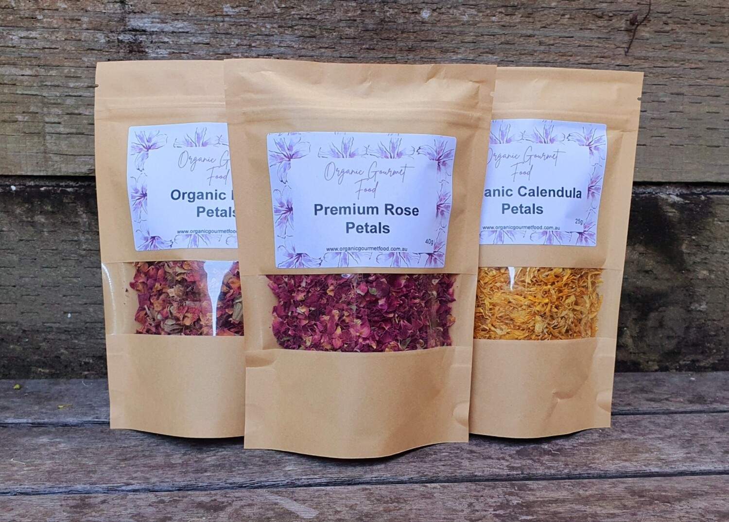 Organic Rose Petals 40g