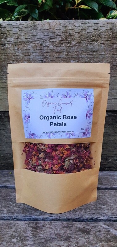 Organic Rose Petals 40g