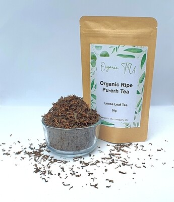 Organic T4U Organic Ripe Pu-erh Tea 50g