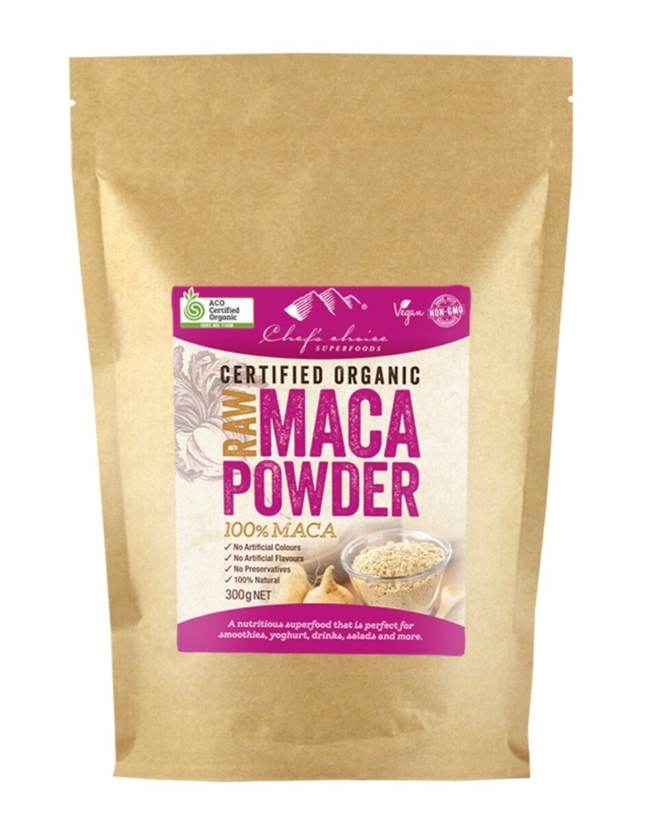 Chef's Choice Organic Raw Maca Powder 300g