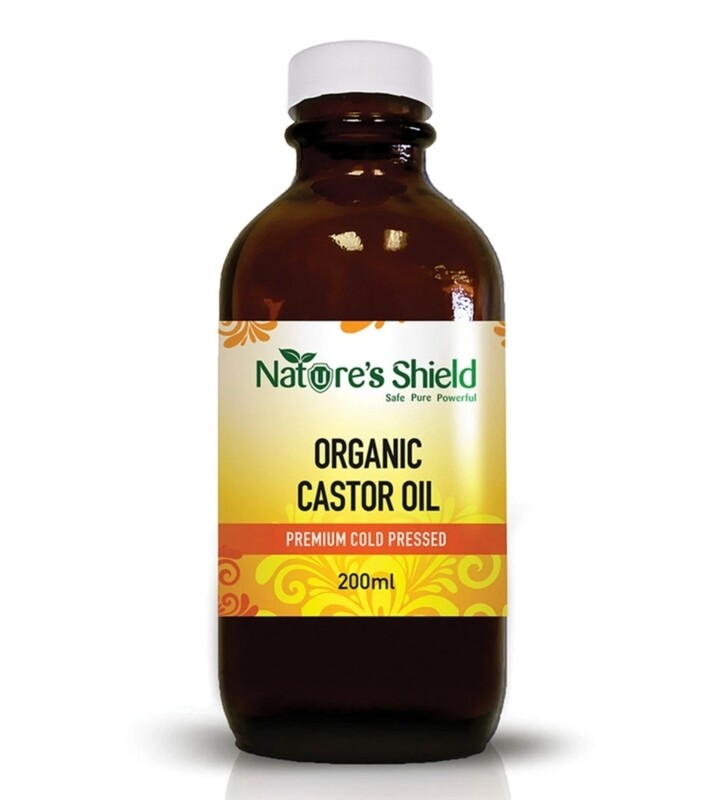Nature&#39;s Shield Organic Castor Oil 200ml