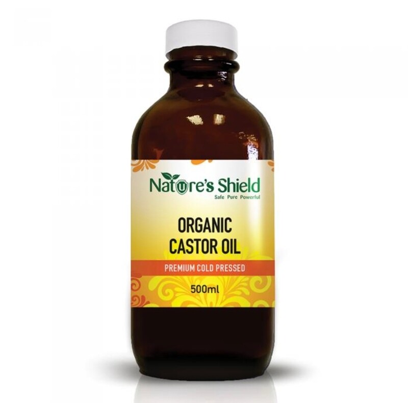 Nature&#39;s Shield Organic Castor Oil 500ml